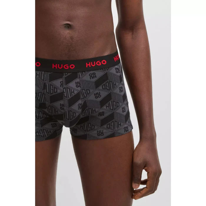 Hugo Men's 3 Pack Trunks