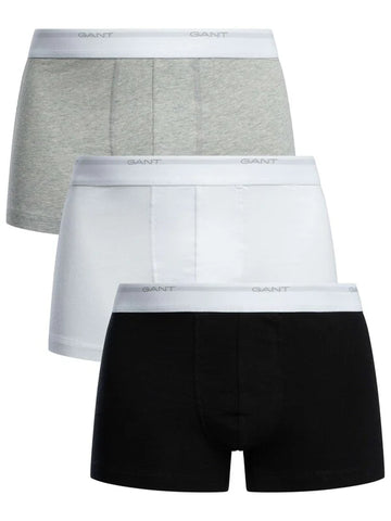 GANT 3 Pack Core Trunks - Black/White/Grey