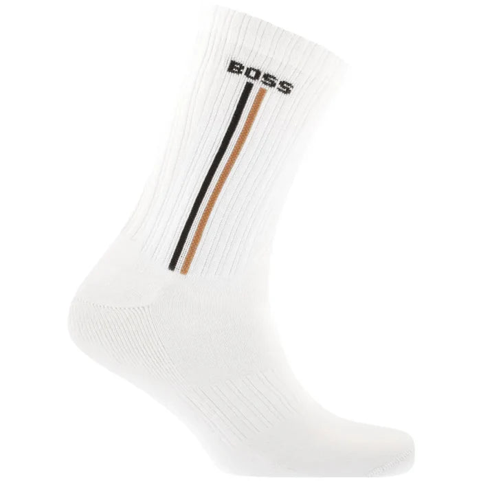 BOSS 3 Pack Logo Quarter Socks