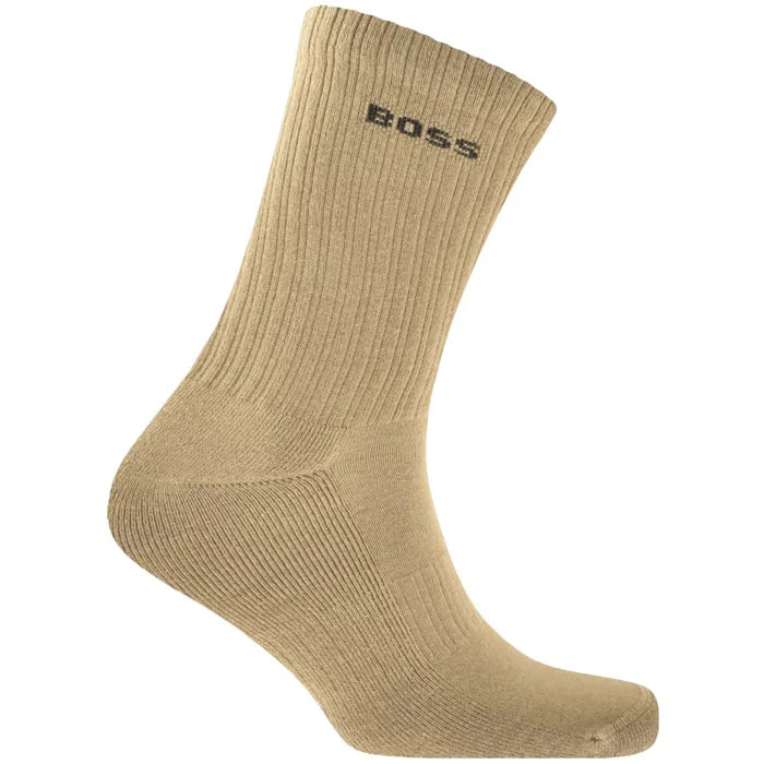 BOSS 3 Pack Logo Quarter Socks