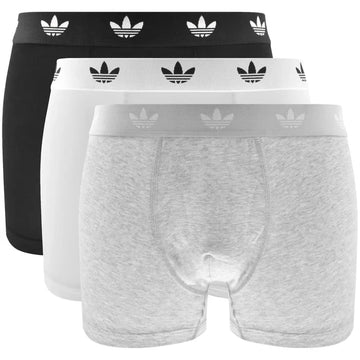 Adidas Originals 3 Pack Trunks Black