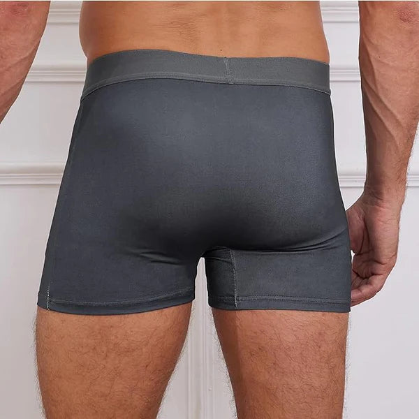 Men’s Microfibre Boxer Shorts - 3 Pairs