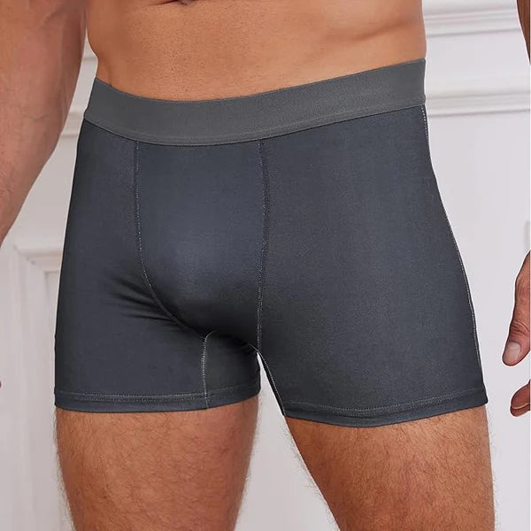 Men’s Microfibre Boxer Shorts - 3 Pairs