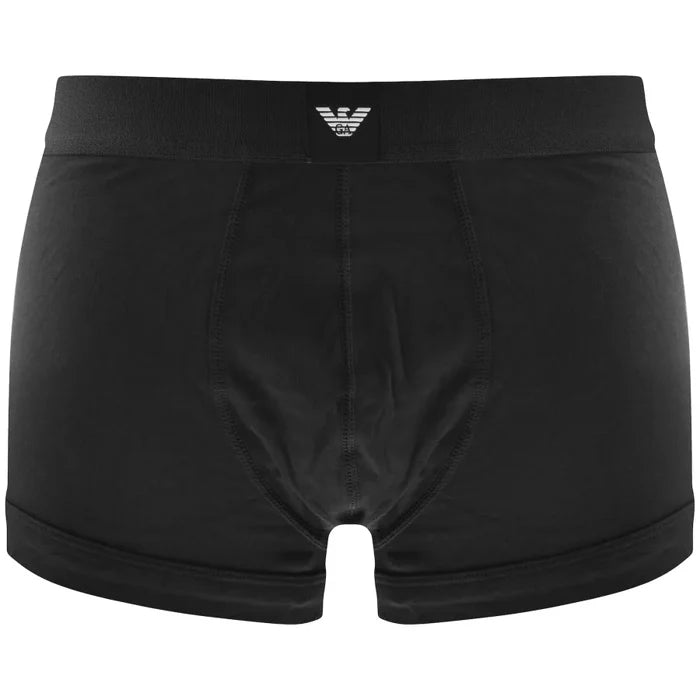 Emporio Armani Underwear 3 Pack Boxer Trunks Black